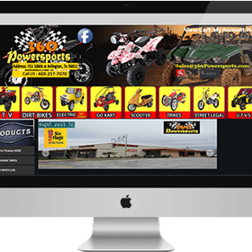 Nevinainfotech: 360 Power Sports : Website Design & Development
