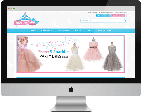 Nevinainfotech: Adorable Kidsc - Website Design & Development